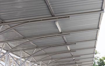 installing Capel Seion metal roofing